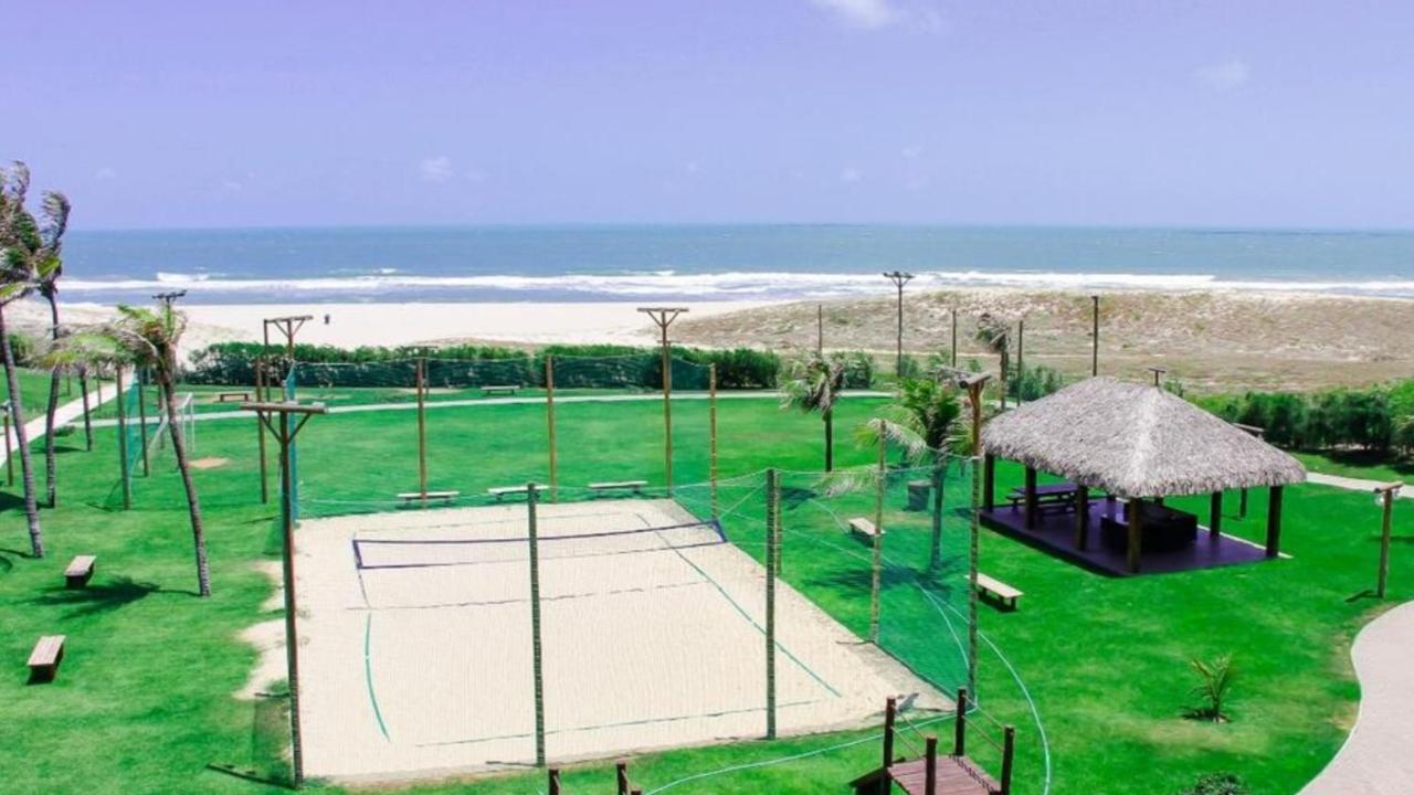 Beach Living - Porto Das Dunas - Ap Terreo 300M Beach Park Pe Na Areia Aquiraz Exterior foto
