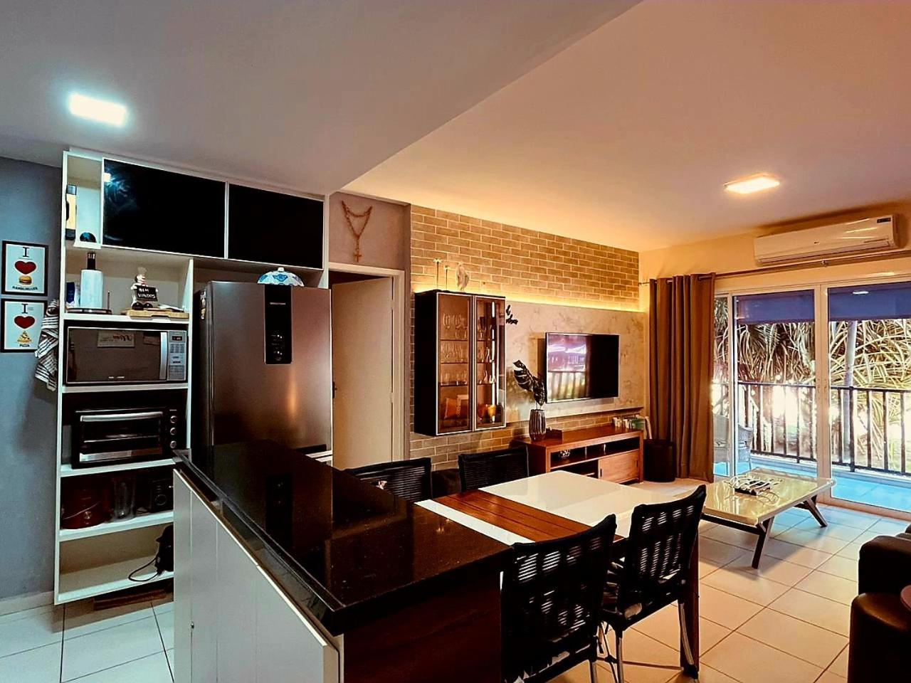 Beach Living - Porto Das Dunas - Ap Terreo 300M Beach Park Pe Na Areia Aquiraz Exterior foto