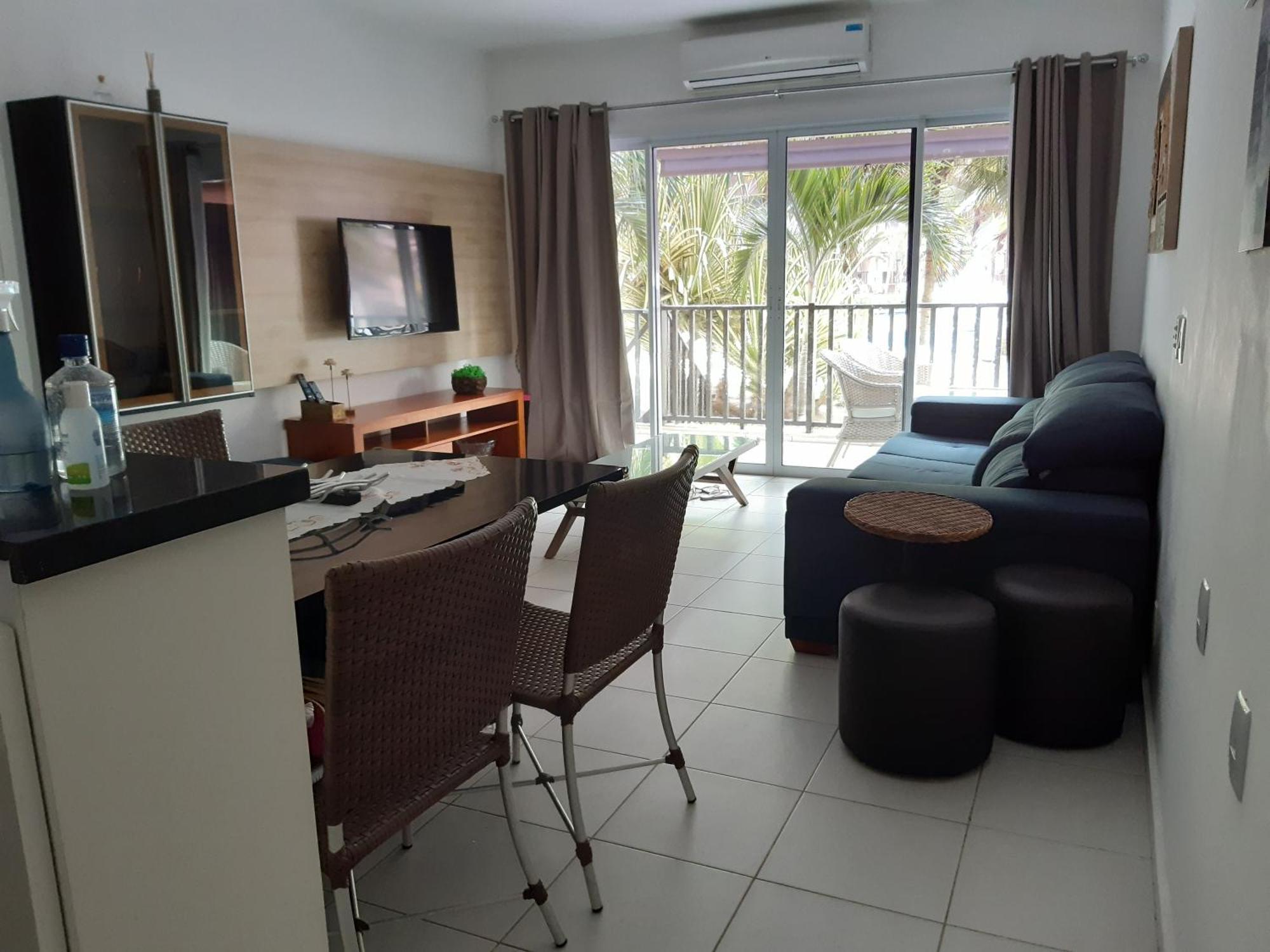 Beach Living - Porto Das Dunas - Ap Terreo 300M Beach Park Pe Na Areia Aquiraz Cameră foto